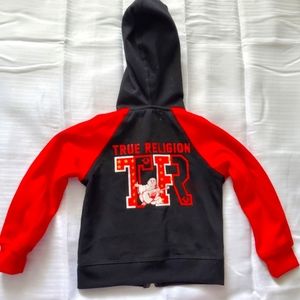 True Religion Baby's Zipped Hoodie 18 months